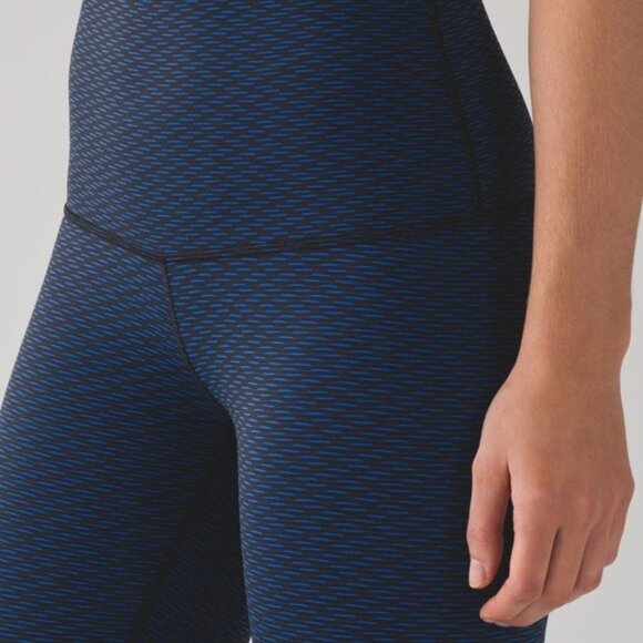 lululemon athletica Pants - Lululemon Wunder Under Crop Yoga Legging Tights High Rise Waist Womens Size 4